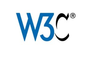 W3C logo and website https://www.w3.org/