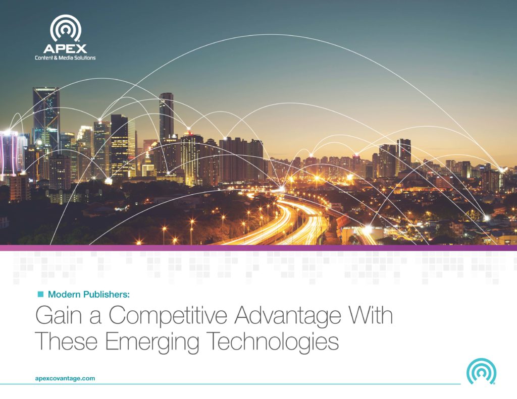 Snapshot of the cover of the Emerging Technologies Guide featuring connected city.
